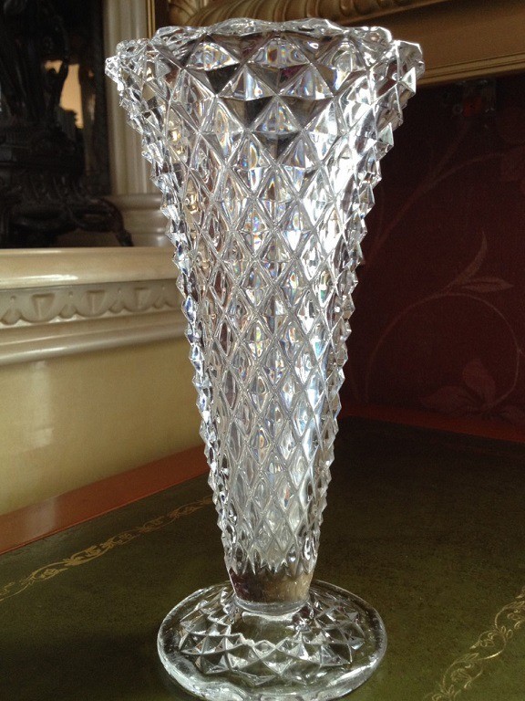 Wet en regelgeving Onvervangbaar Uitrusting Retro kristallen vaas/glas voor verzameling/decoratie - Glas en Kristal -  Westenhof