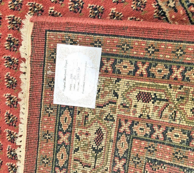 Vintage Perzisch tapijt handgeknoopt mir oosters vloerkleed wol klassiek  250 x 170 cm – oudroze - Tapijten / Vloerkleden - Westenhof