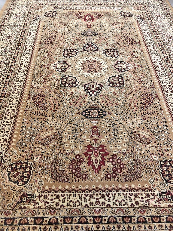 Volwassen bevind zich Betrokken Oosters vloerkleed/perzisch tapijt tabriz klassiek 300x200 cm - Beige -  Tapijten / Vloerkleden - Westenhof